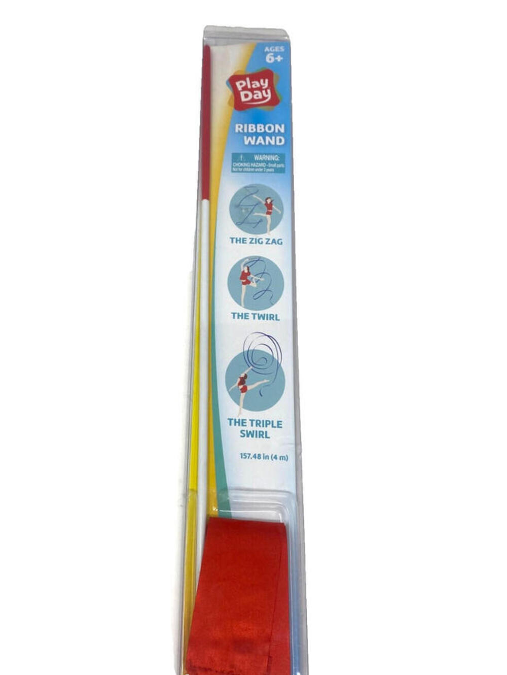Play Day Ribbon Wand Dance Gymnastics River Dance for kids Ages 6+